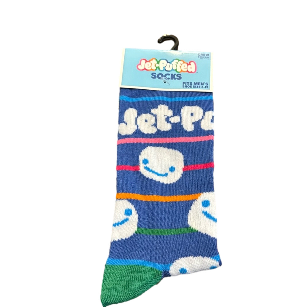 Jet-Puffed Marshmallow Crew Socks NWT